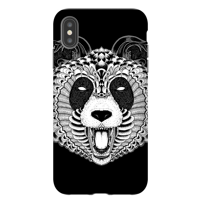 iPhone Xs Max StrongFit Panda by Afif Quilimo