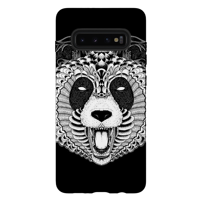 Galaxy S10 plus StrongFit Panda by Afif Quilimo