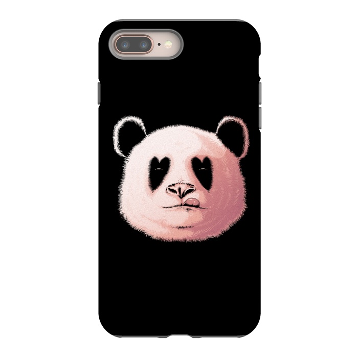 iPhone 7 plus StrongFit Panda in Love by Afif Quilimo