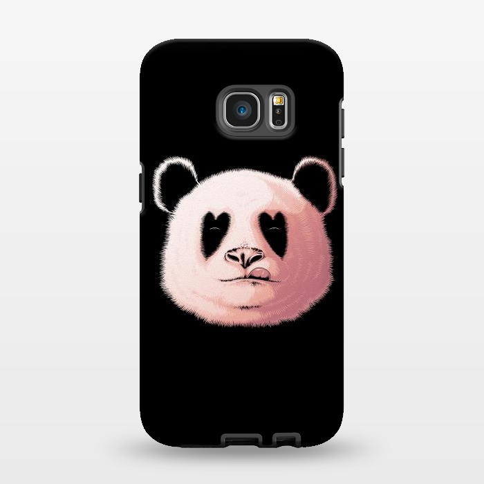 Galaxy S7 EDGE StrongFit Panda in Love by Afif Quilimo