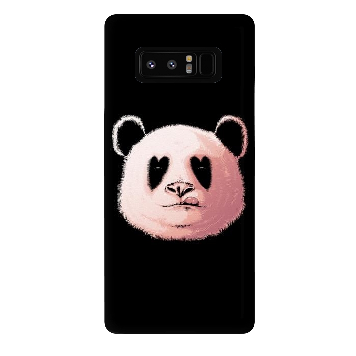 Galaxy Note 8 StrongFit Panda in Love by Afif Quilimo