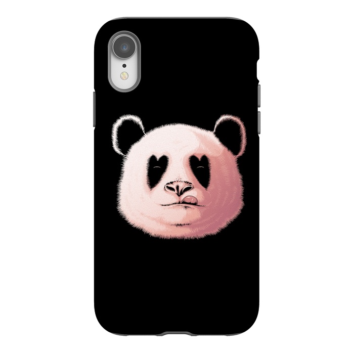 iPhone Xr StrongFit Panda in Love by Afif Quilimo