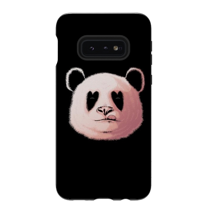 Galaxy S10e StrongFit Panda in Love by Afif Quilimo