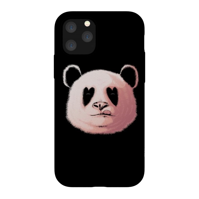iPhone 11 Pro StrongFit Panda in Love by Afif Quilimo