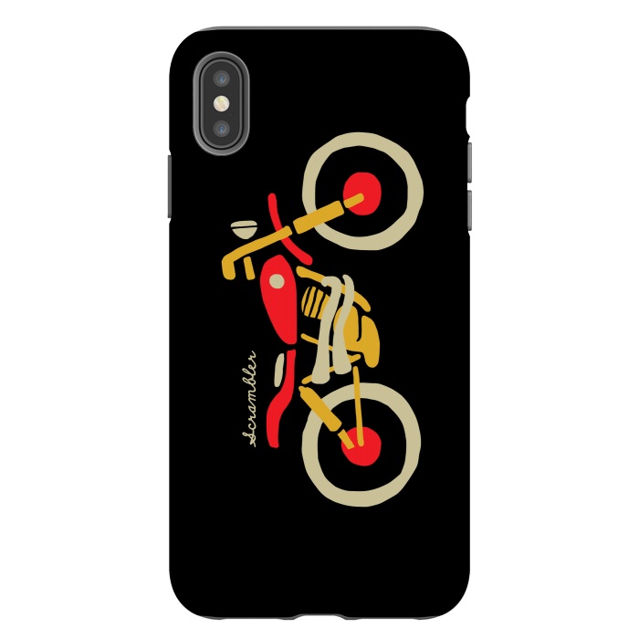 iPhone Xs Max StrongFit Scrambler 2 by Afif Quilimo