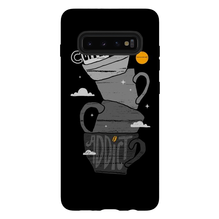 Galaxy S10 plus StrongFit Coffee Addict by Afif Quilimo