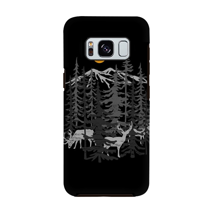 Galaxy S8 StrongFit Deers by Afif Quilimo