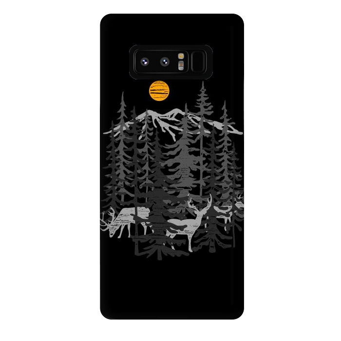 Galaxy Note 8 StrongFit Deers by Afif Quilimo
