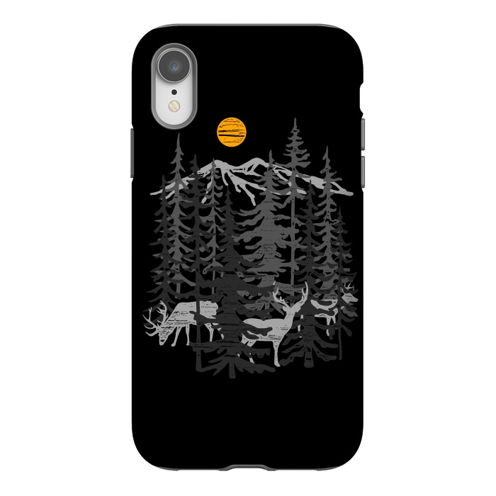 iPhone Xr StrongFit Deers by Afif Quilimo