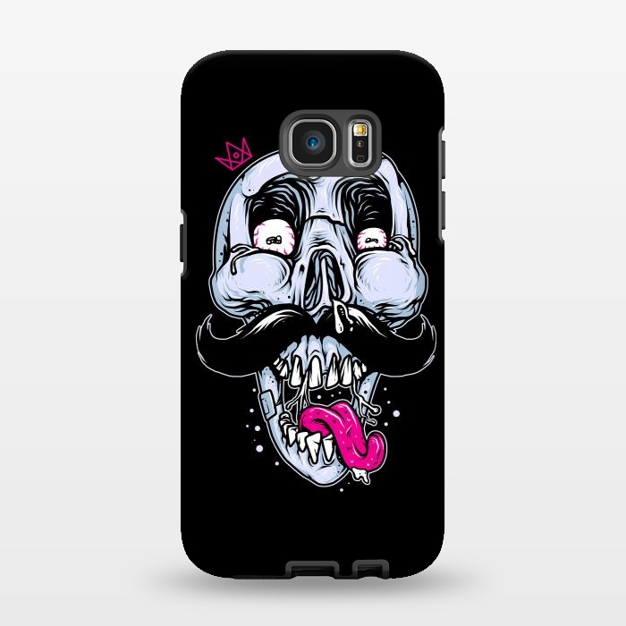 Galaxy S7 EDGE StrongFit King of Mustache by Afif Quilimo
