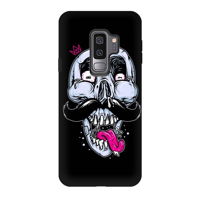 Galaxy S9 plus StrongFit King of Mustache by Afif Quilimo