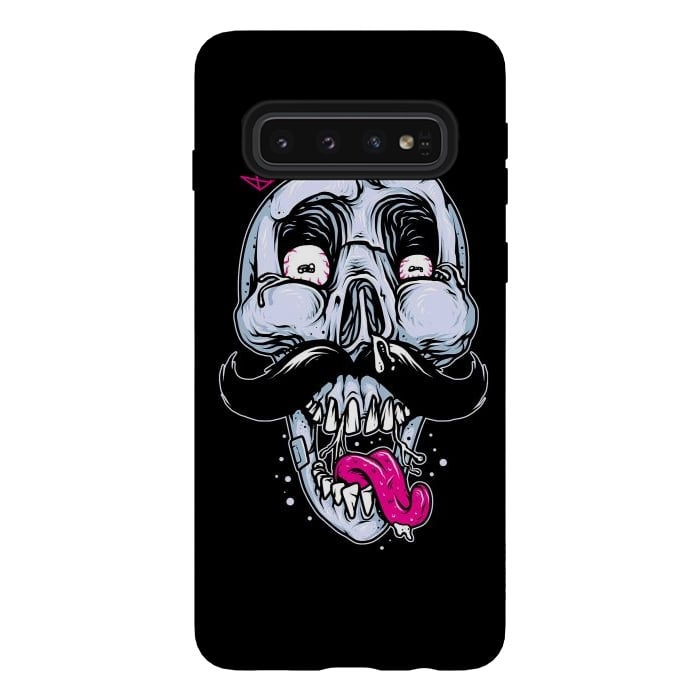 Galaxy S10 StrongFit King of Mustache by Afif Quilimo