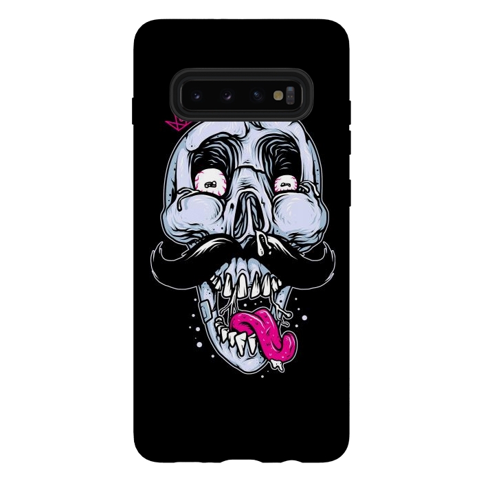 Galaxy S10 plus StrongFit King of Mustache by Afif Quilimo