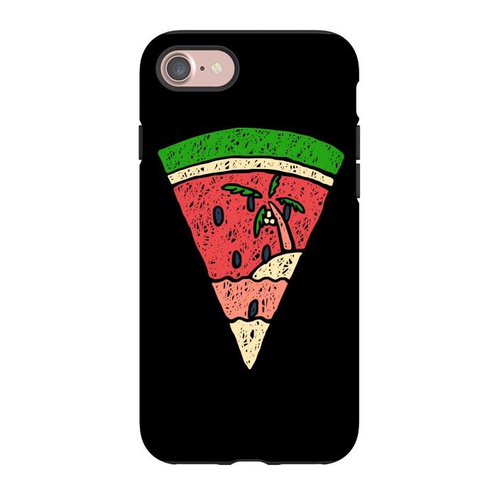 iPhone 7 StrongFit Watermelon and Beach by Afif Quilimo