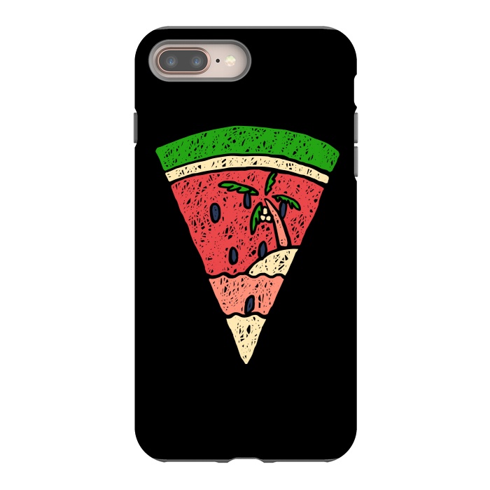 iPhone 7 plus StrongFit Watermelon and Beach by Afif Quilimo