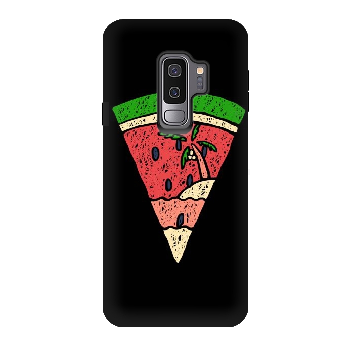 Galaxy S9 plus StrongFit Watermelon and Beach by Afif Quilimo
