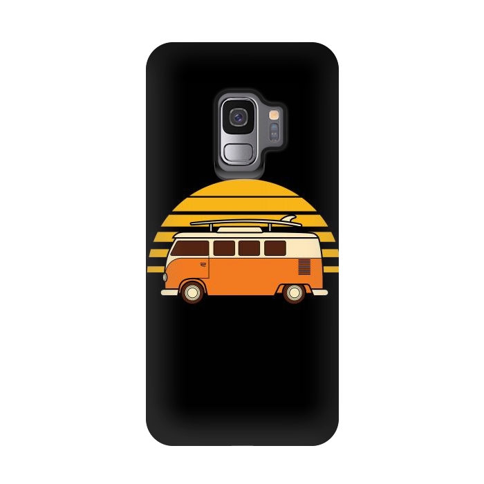 Galaxy S9 StrongFit Sunset Van by Afif Quilimo