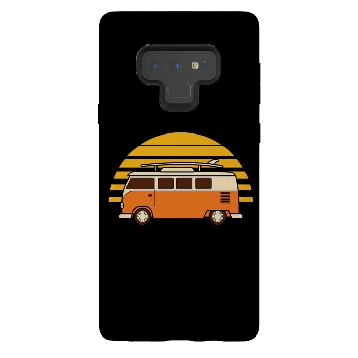 Galaxy Note 9 StrongFit Sunset Van by Afif Quilimo