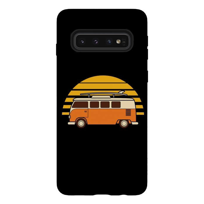 Galaxy S10 StrongFit Sunset Van by Afif Quilimo