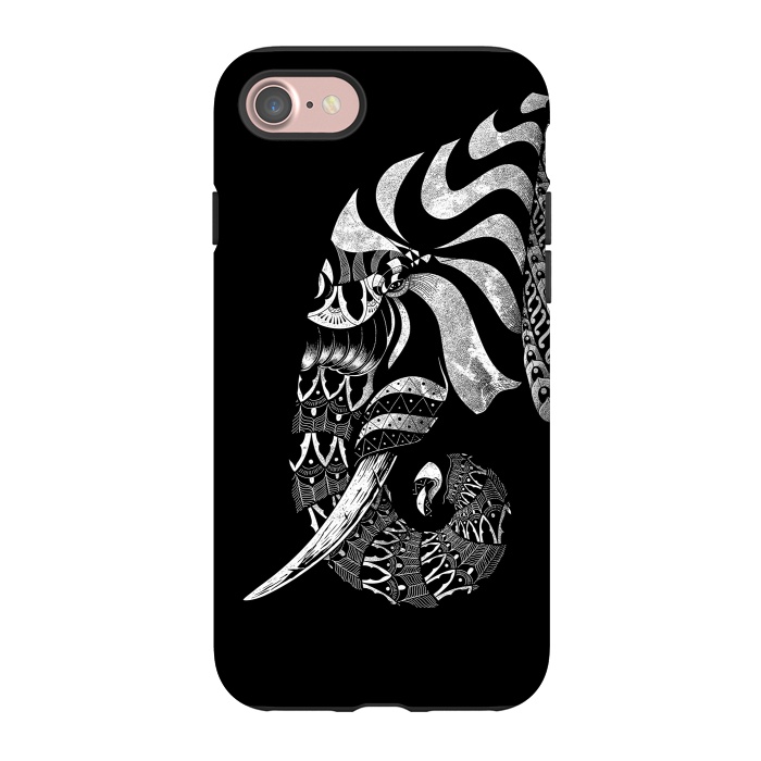 iPhone 7 StrongFit Elephant Ornate by Afif Quilimo