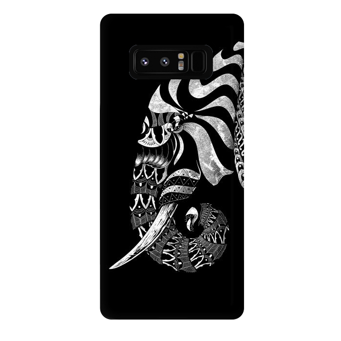 Galaxy Note 8 StrongFit Elephant Ornate by Afif Quilimo