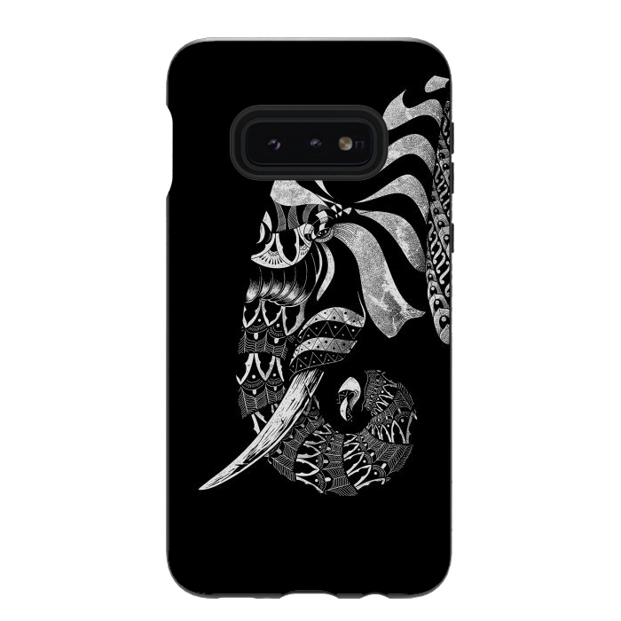 Galaxy S10e StrongFit Elephant Ornate by Afif Quilimo