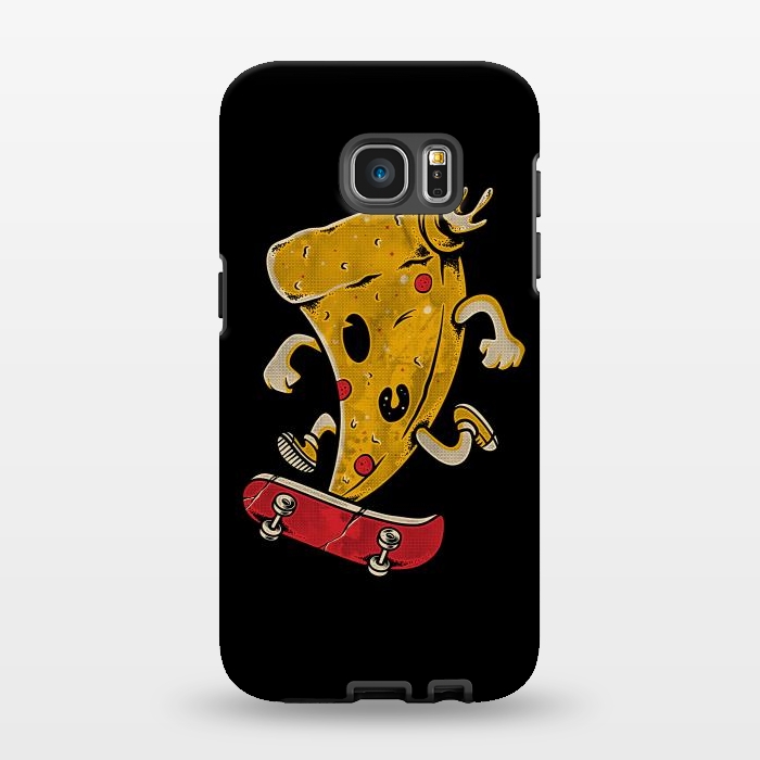 Galaxy S7 EDGE StrongFit Pizzaboarding by Afif Quilimo