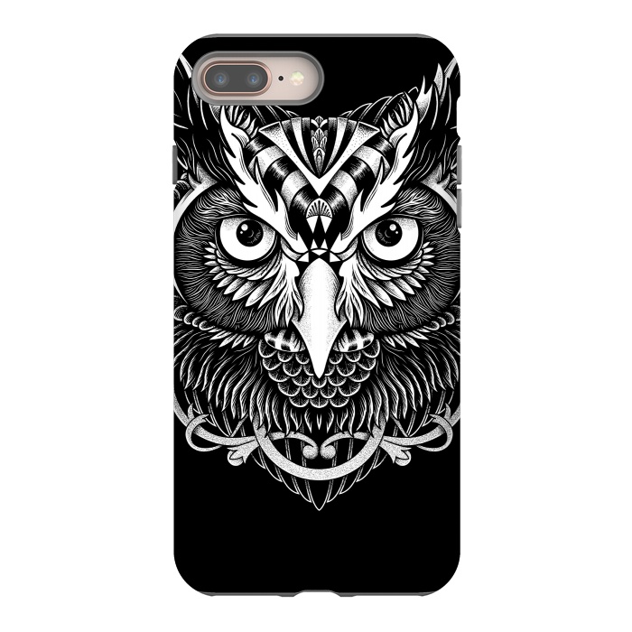 iPhone 7 plus StrongFit Owl ornate by Afif Quilimo