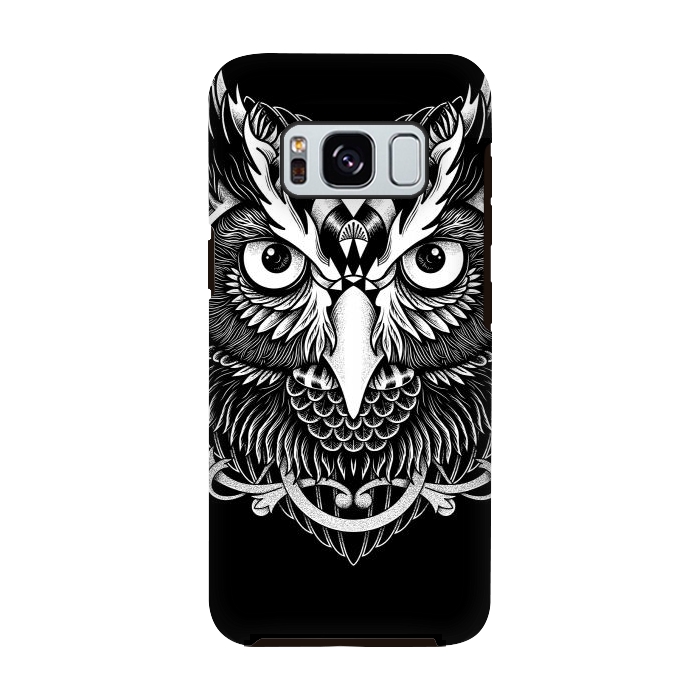Galaxy S8 StrongFit Owl ornate by Afif Quilimo