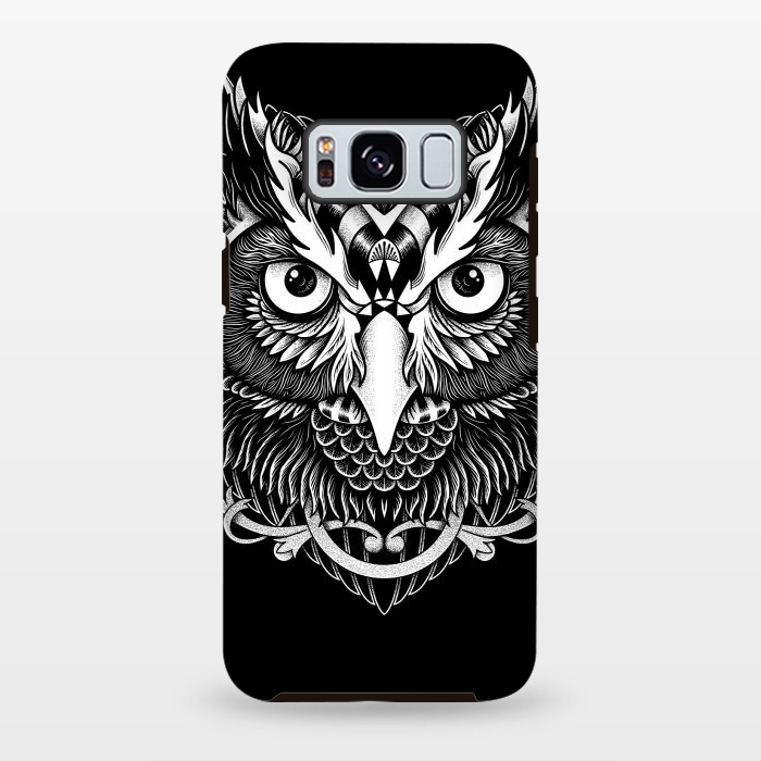 Galaxy S8 plus StrongFit Owl ornate by Afif Quilimo