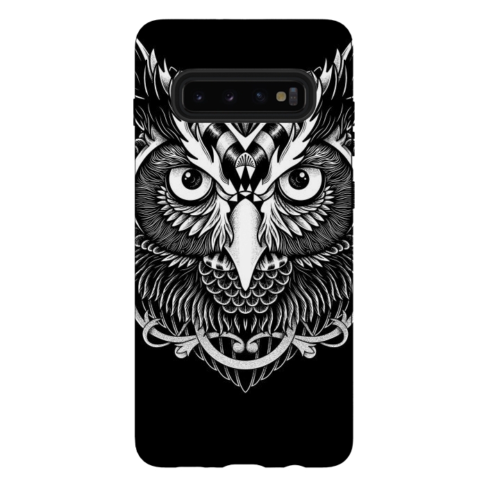 Galaxy S10 plus StrongFit Owl ornate by Afif Quilimo