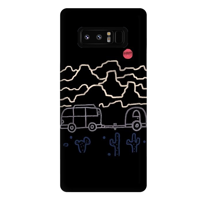 Galaxy Note 8 StrongFit Van Desert by Afif Quilimo