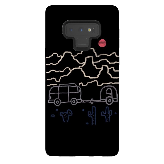 Galaxy Note 9 StrongFit Van Desert by Afif Quilimo