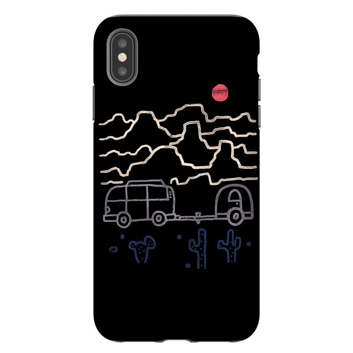 iPhone Xs Max StrongFit Van Desert by Afif Quilimo
