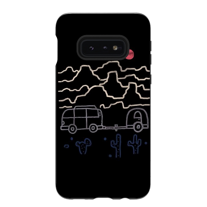 Galaxy S10e StrongFit Van Desert by Afif Quilimo