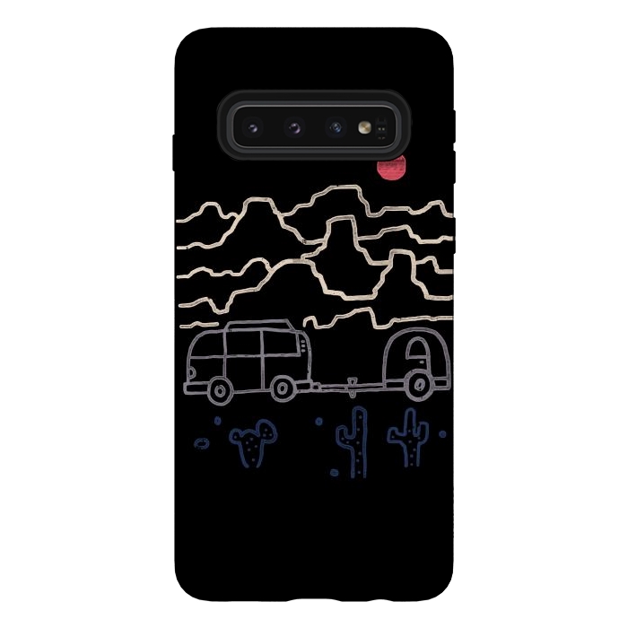 Galaxy S10 StrongFit Van Desert by Afif Quilimo