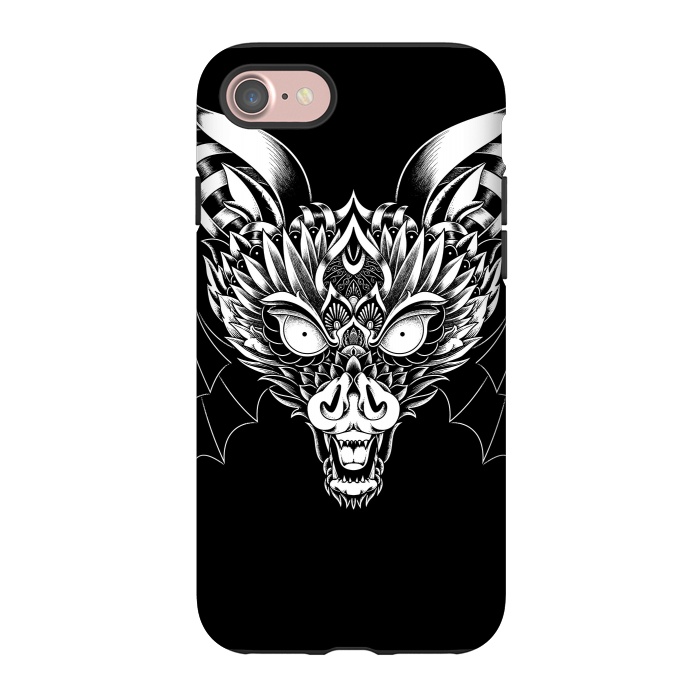iPhone 7 StrongFit Bat Ornate by Afif Quilimo