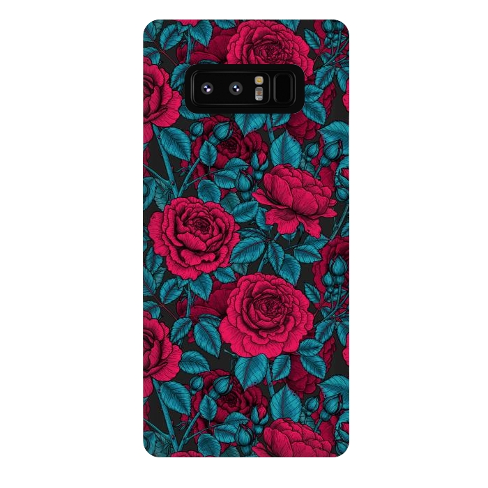 Galaxy Note 8 StrongFit Roses by Katerina Kirilova