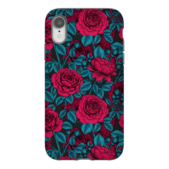 iPhone Xr StrongFit Roses by Katerina Kirilova