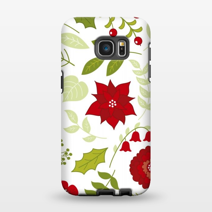 Galaxy S7 EDGE StrongFit Christmas and New Year forest by ArtsCase