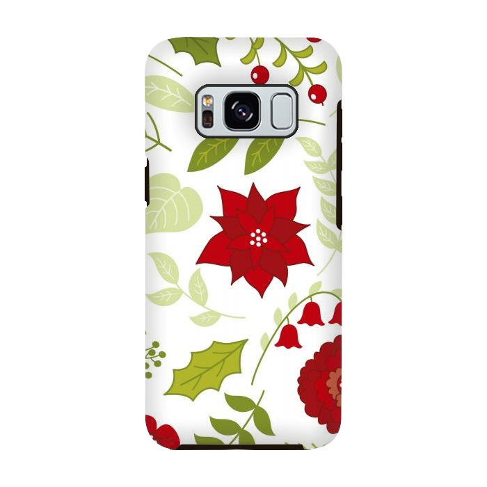 Galaxy S8 StrongFit Christmas and New Year forest by ArtsCase