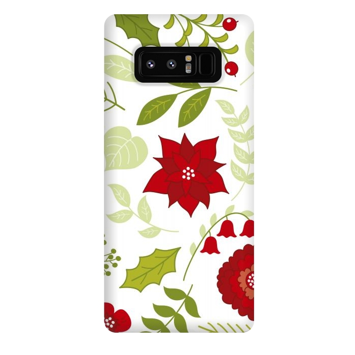 Galaxy Note 8 StrongFit Christmas and New Year forest by ArtsCase