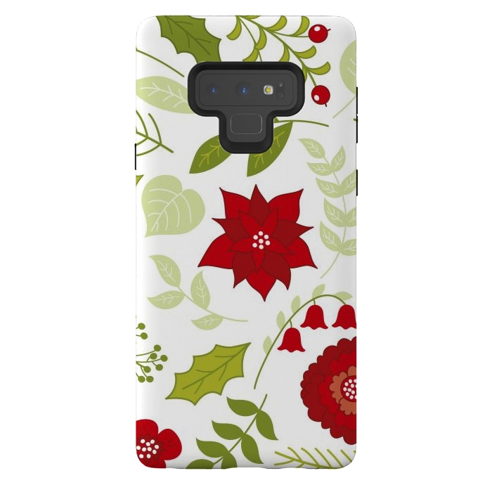Galaxy Note 9 StrongFit Christmas and New Year forest by ArtsCase
