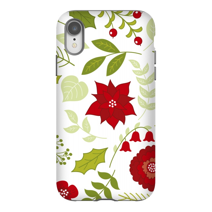 iPhone Xr StrongFit Christmas and New Year forest by ArtsCase