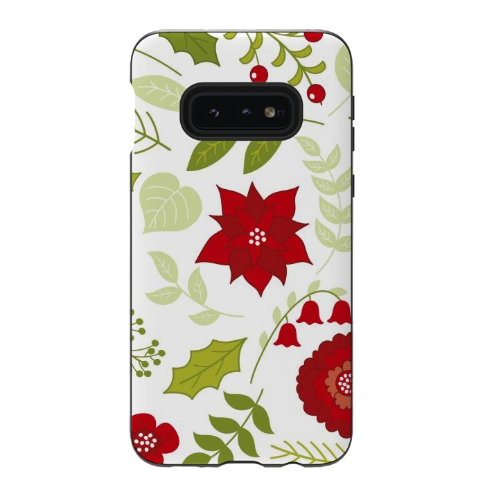 Galaxy S10e StrongFit Christmas and New Year forest by ArtsCase