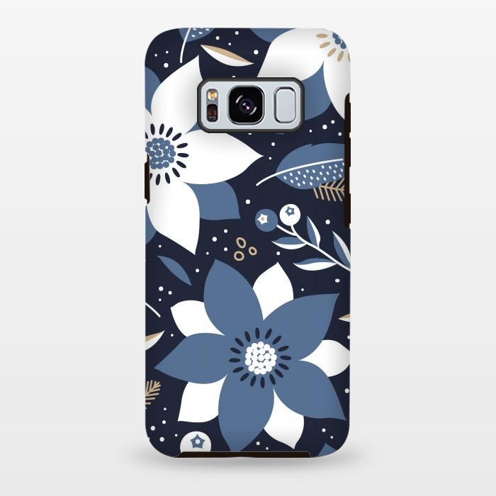 Galaxy S8 plus StrongFit Festive Floral Design by ArtsCase