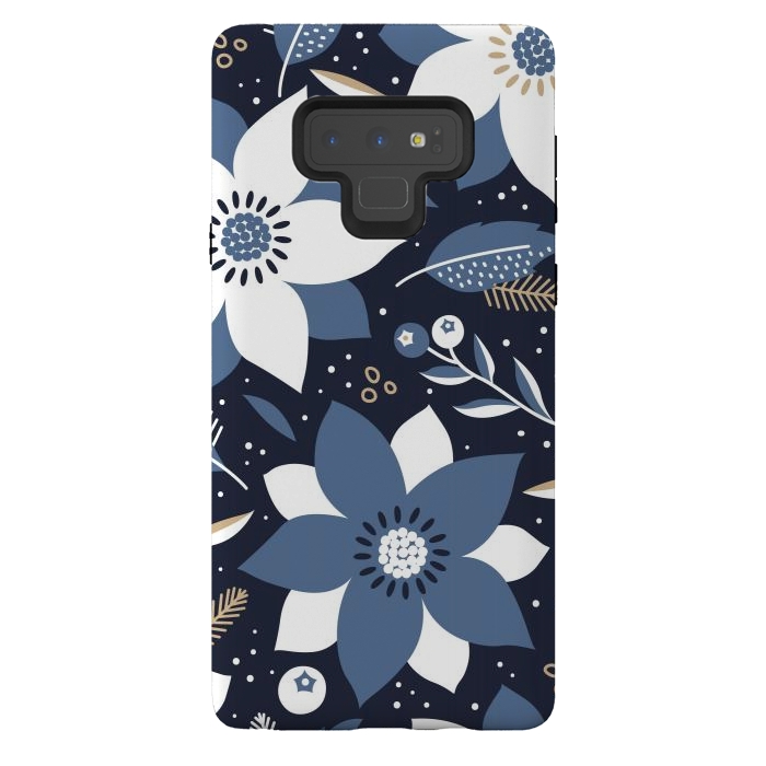 Galaxy Note 9 StrongFit Festive Floral Design by ArtsCase