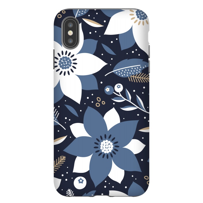 iPhone Xs Max StrongFit Festive Floral Design by ArtsCase