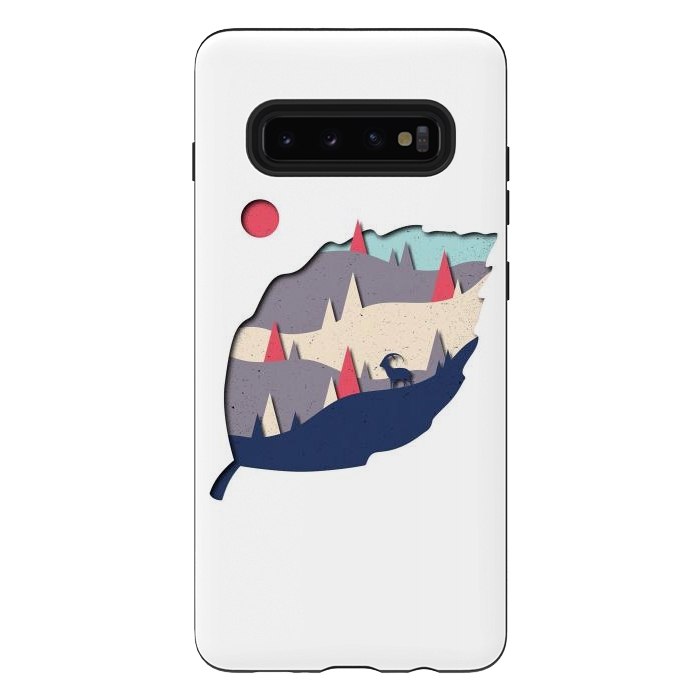 Galaxy S10 plus StrongFit Leaf by Afif Quilimo