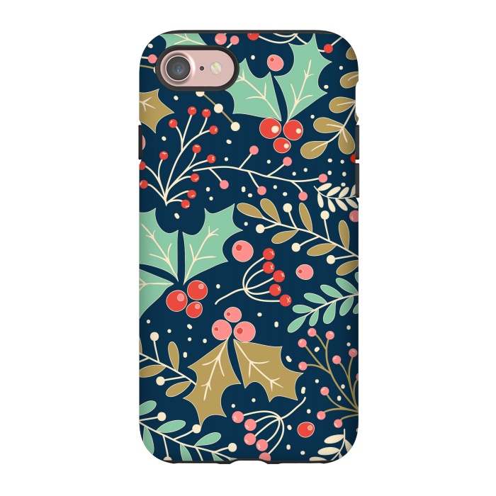 iPhone 7 StrongFit Holly Jolly Christmas by ArtsCase